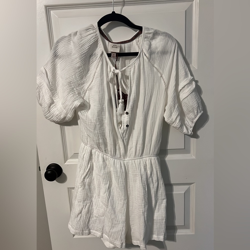White romper